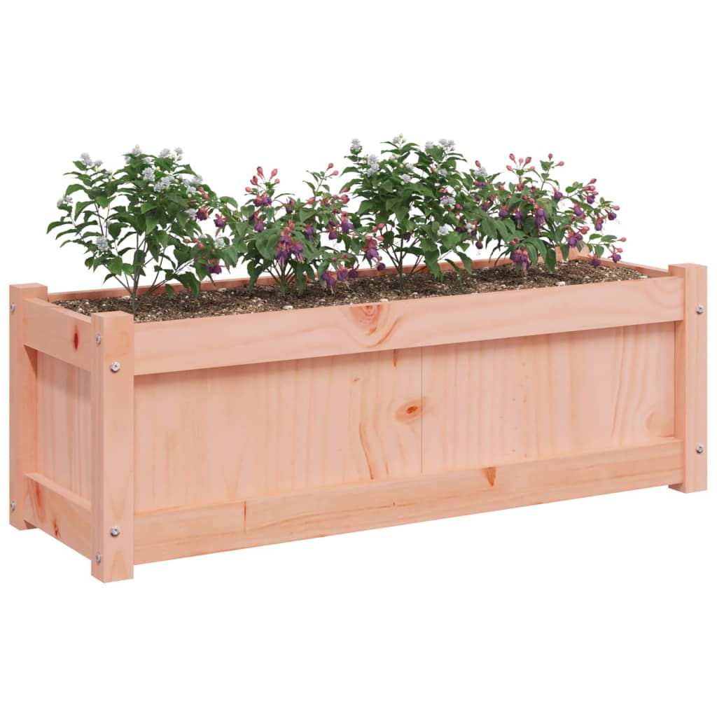 Jardinière - Bac à Fleurs - Pot De Fleurs 90x31x31 cm bois massif douglas n270l - 4