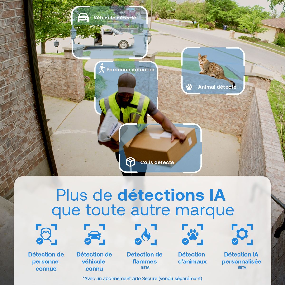 Caméra de surveillance ARLO 3 caméras ext Essential3 2k - 7