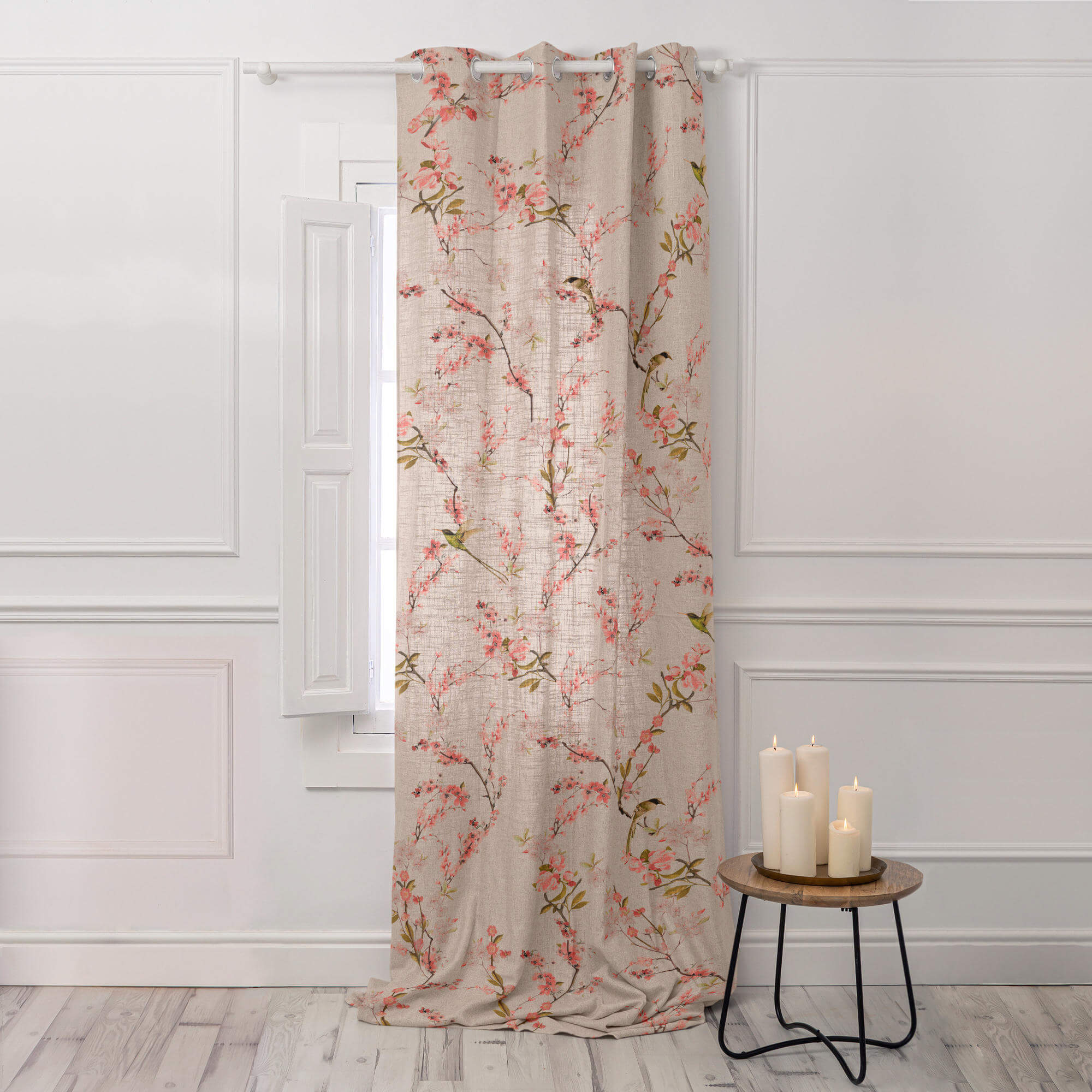 Chinoiserie Tenda lino 140x280 cm - 6