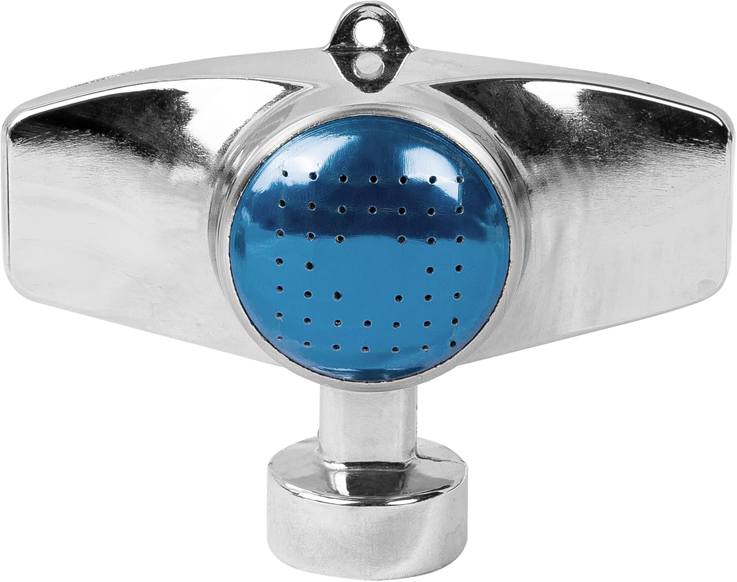 Metalowy zraszacz 360 stopni, głowica zraszacza ogrodowego, okrągły zraszacz o miękkim strumieniu do trawników i ogrodów, zasięg do 9 metrów