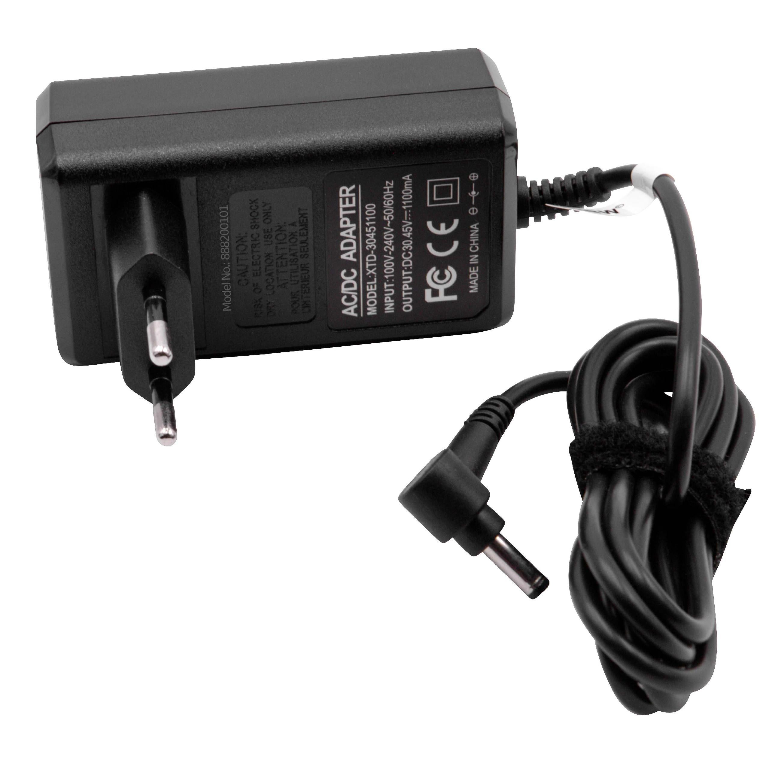 Chargeur Secteur 6V Pour Batterie RC Tamiya Mini - Vhbw, 200cm, Entrée 100-240V, Sortie 6V/0.25A