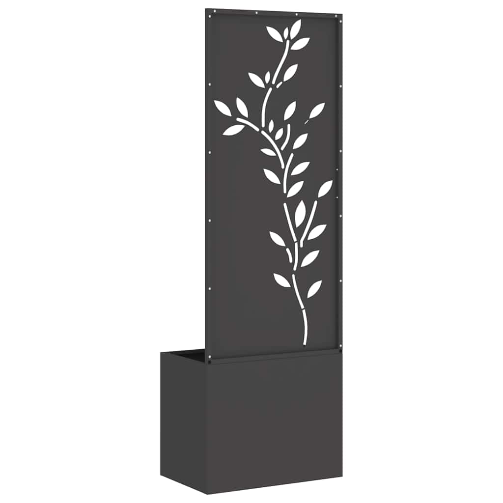 Écran de confidentialité de jardin Floral Noir 50 x 32 x 150 cm vidaXL - 7