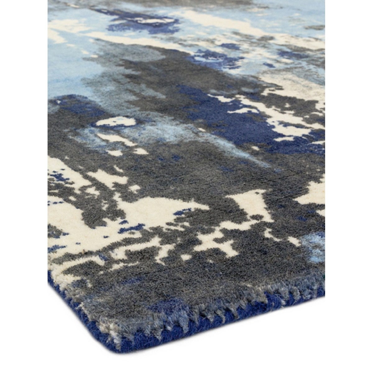Tapis de salon moderne laine fait main ORBIT 160x230 cm - 4