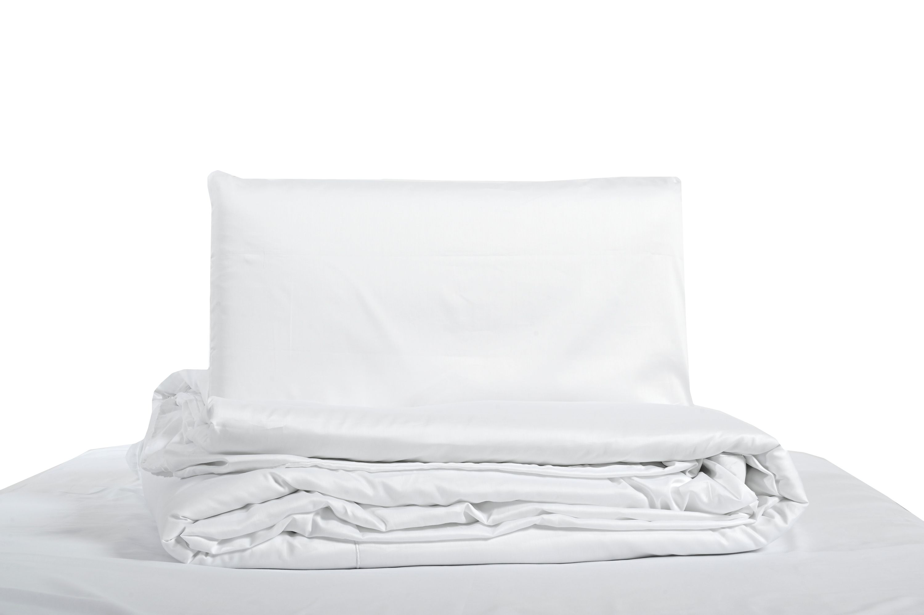 Housse de couette INSPIRE Bordón en coton égyptien 300 fils blanc pour lit de 135 cm - 8