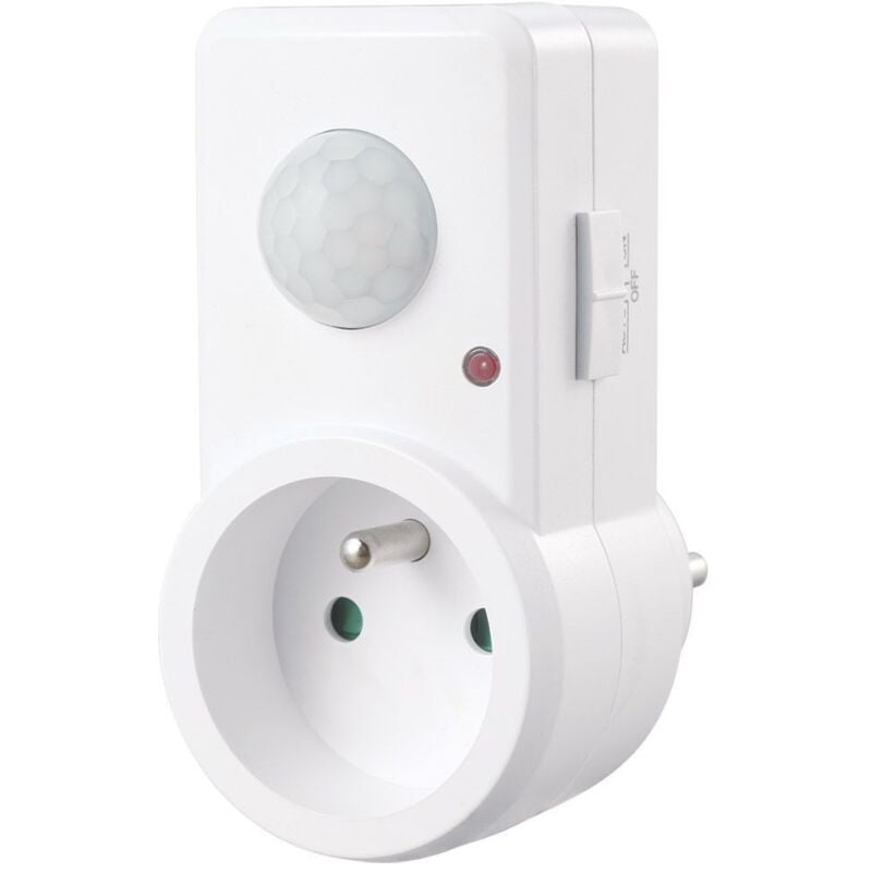 Wpuszczany ścienny czujnik ruchu 160° do lamp, żarówek LED, halogenów (1)