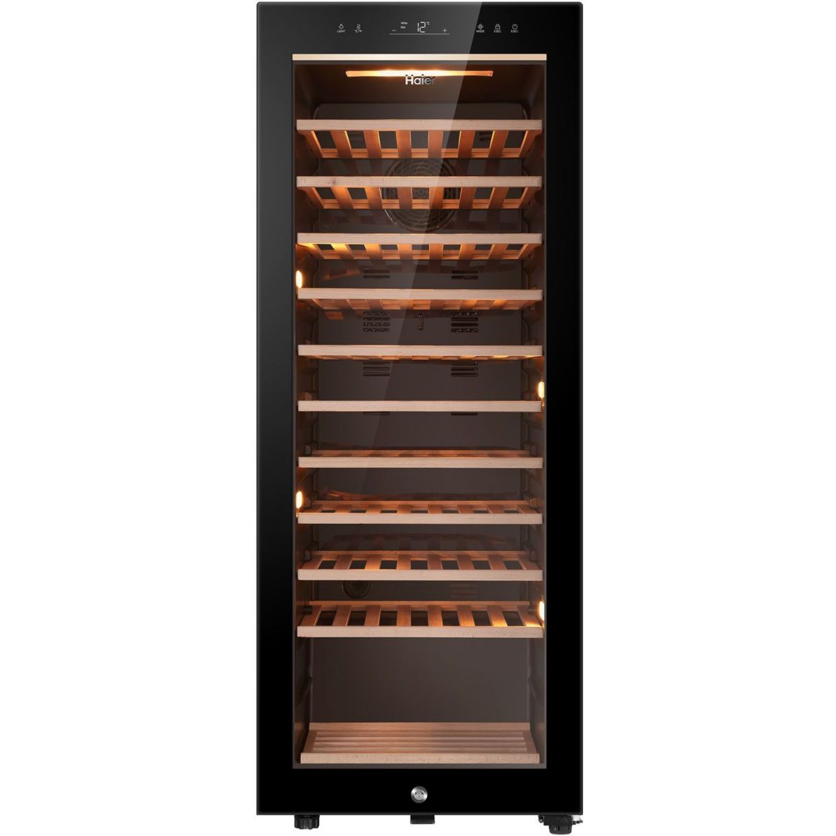 Cantinetta Vino Haier Wine Bank 50 - 49 Bottiglie, Vetro Anti-UV, App Control, Classe F, Nera - Foto 9