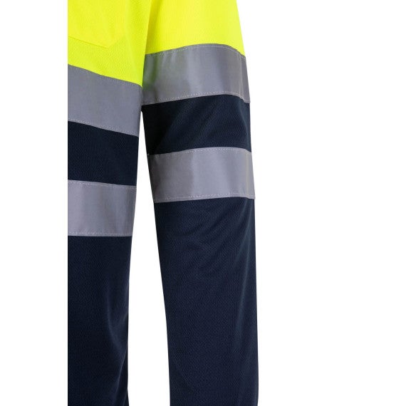 POLO BICOLORE ML HV - 6