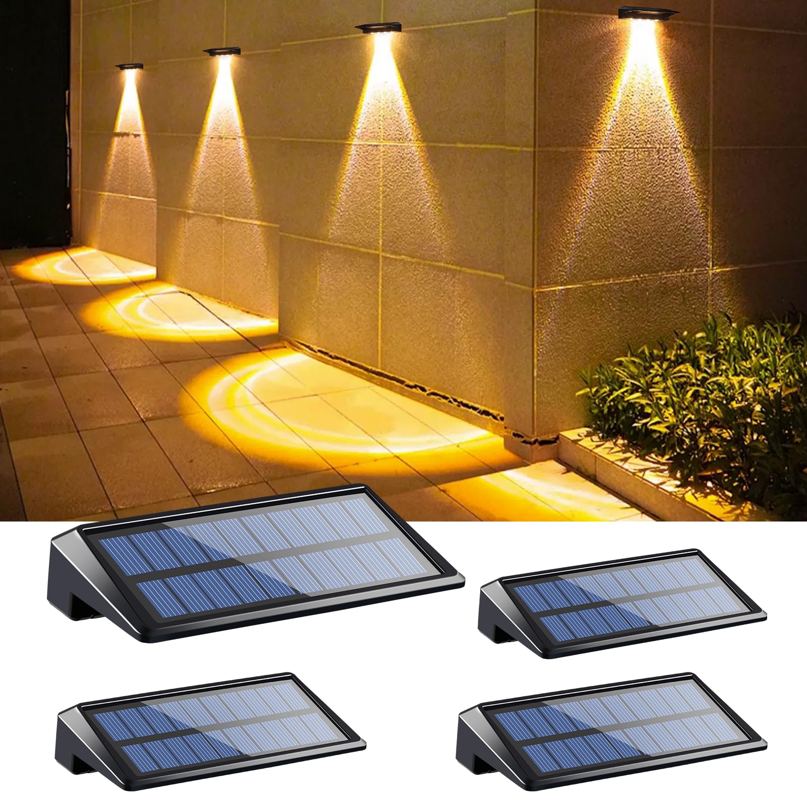 Lanterne Solari Da Esterno Impermeabili Da Giardino, Appese, Con Fiamma Tremolante A Led Senza Candele Luci Ad Energia Solare Per Decorazioni Da Giardin P11748259