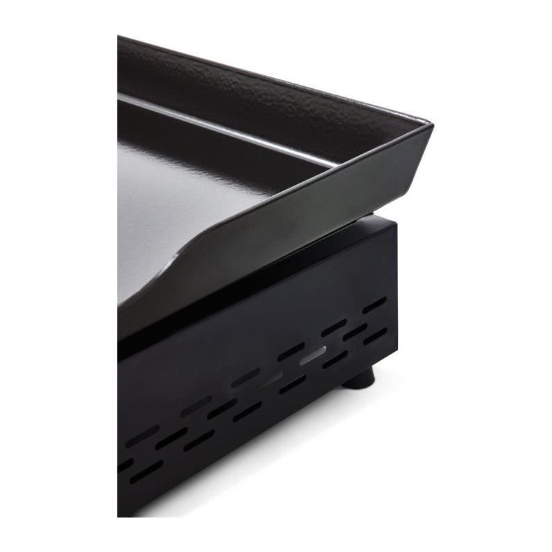 COOKING BOX CALI Piastra a Gas - 4 Bruciatori - 9,6 kW - 82x45x22 cm - Superficie di Cottura in Acciaio: 77x35 cm - 6