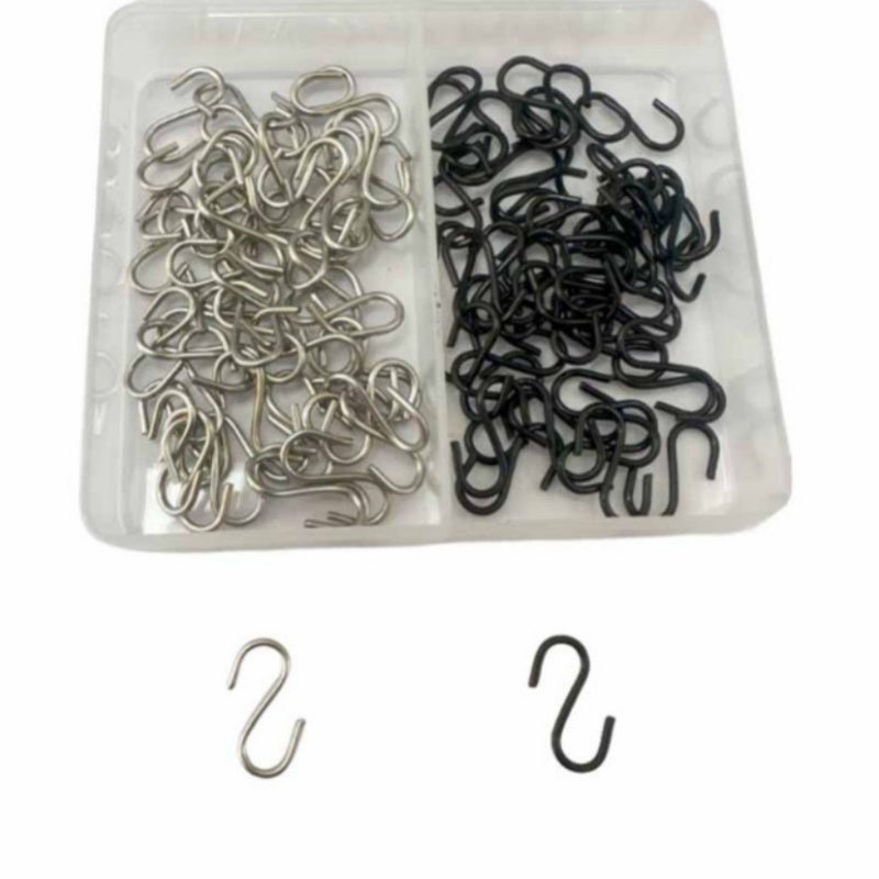Ganchos En Forma De S De Acero Inoxidable 100 Uds Leroy Merlin ganchos-en-forma-de-s-de-acero-inoxidable-100-uds-leroy-merlin