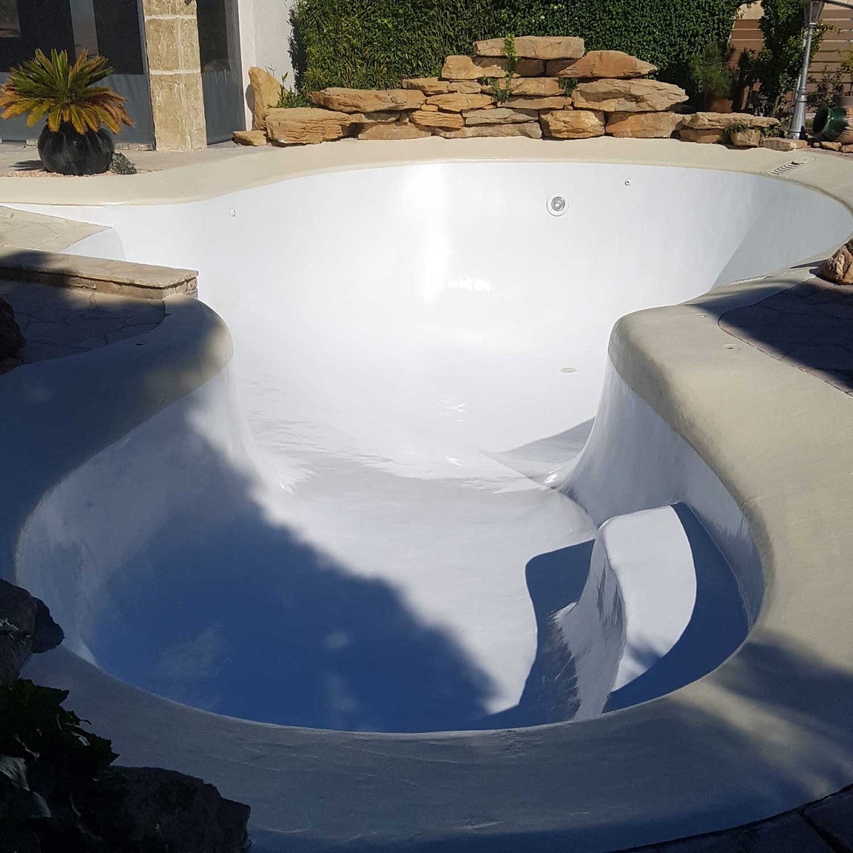 Pintura para piscinas y depósitos de fibra de vidrio - ARCAPOOL - 175 - 5 kg (hasta 15m² para 2 capas) Blanco Perla - RAL 1013 - ARCANE INDUSTRIES - 9