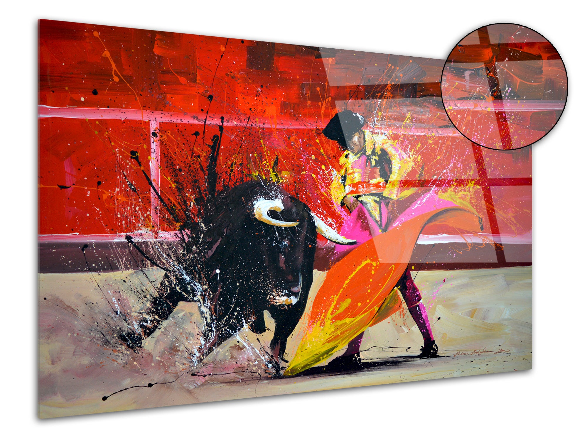 Reproduction peinture sur plexiglas Toro Leroy Merlin — free download
