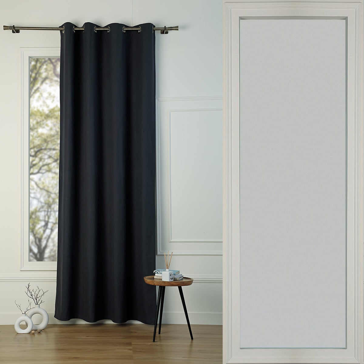 Rideau à oeillets toile de coton 140x260 LOUIS Leroy Merlin — free download