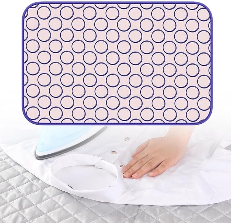 Mata do prasowania 45*70 cm, odporna na ciepło, do prasowania na stole i żelazku parowym