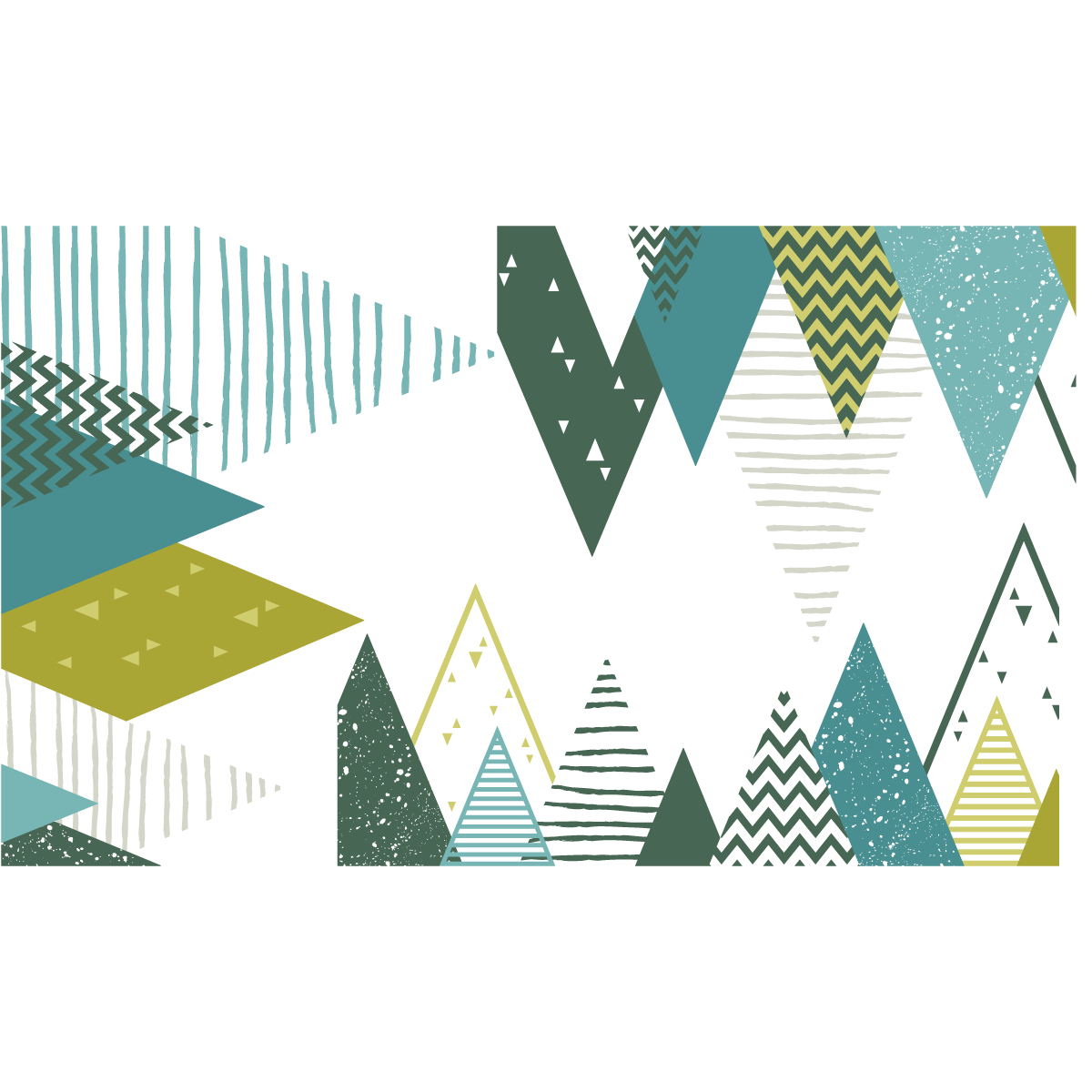 Adesivo bambino di montagna scandinavo lynka - Sticker adesivo - adesivi murali - 100x170cm - 2