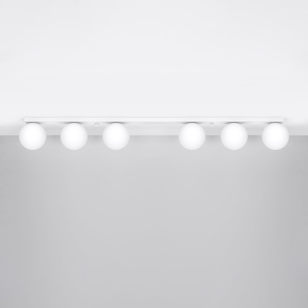 Plafon ZYNFI 6 biały LED 4000K - 120x12x14.5cm Sollux