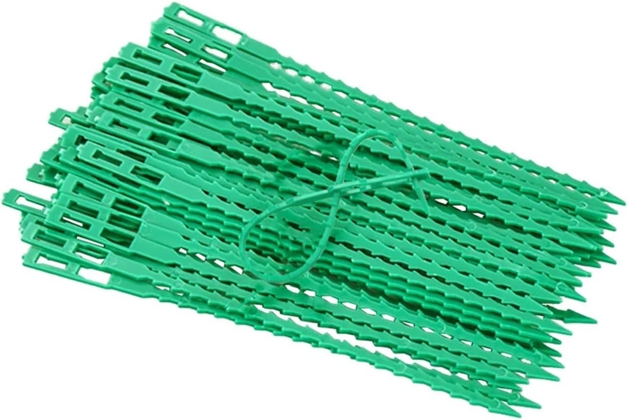 50x Podwiązki do roślin - do podwiązywania krzewów i stabilizacji roślin - 17 cm