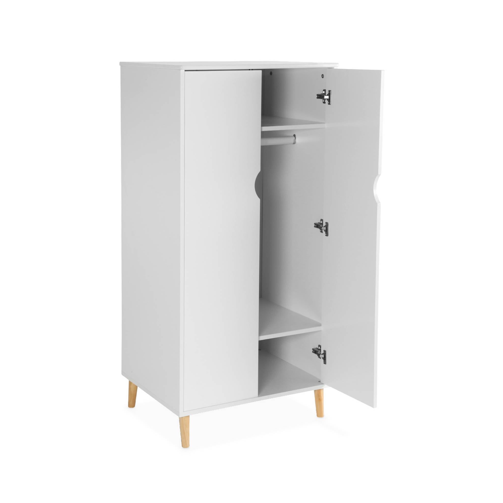 Ensemble De Dressing Enfant Mothercare – Bois Blanc, Table De Coiffure, Occasion