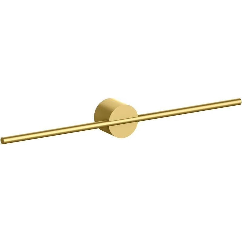 Wieszak na ręczniki 40 cm - Aluminiowy wieszak na ręczniki - Uchwyt na ręczniki - Szczotkowany - Złoty