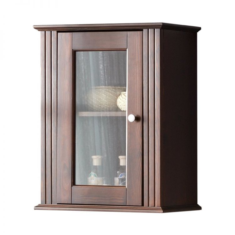 Szafka łazienkowa RETRO 830 46 cm brązowa
