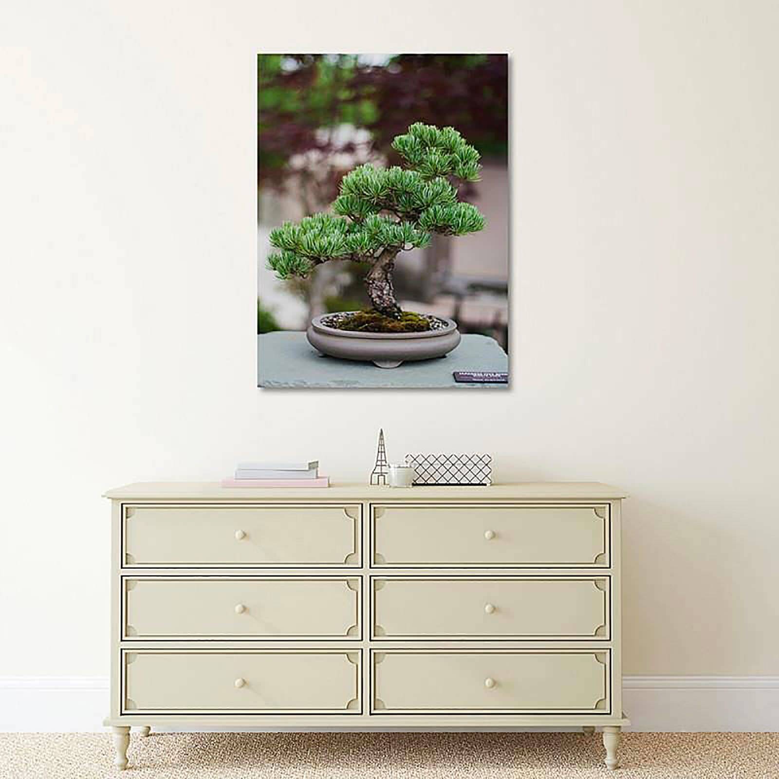 Tableau bonsaï de bois - 40 x 50 cm - 5