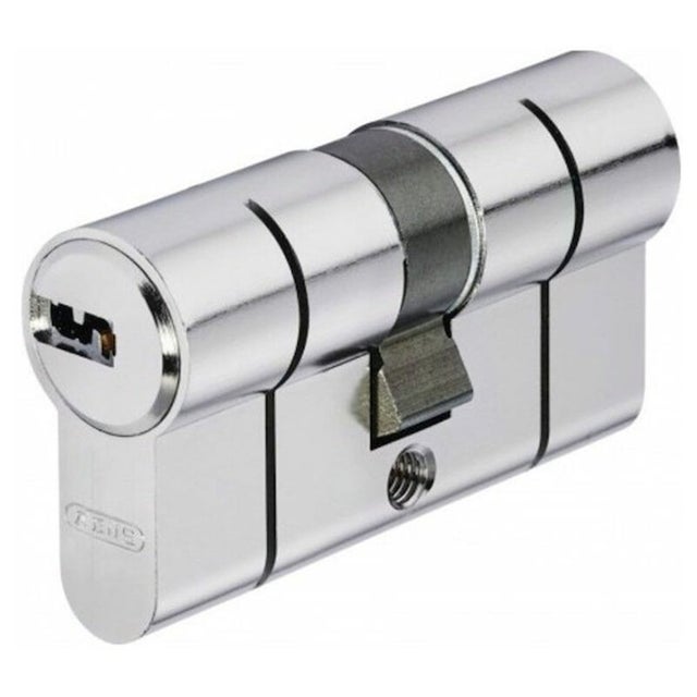 Cylindre 2 entrées D66 nickelé varié 30 x 50 mm - ABUS