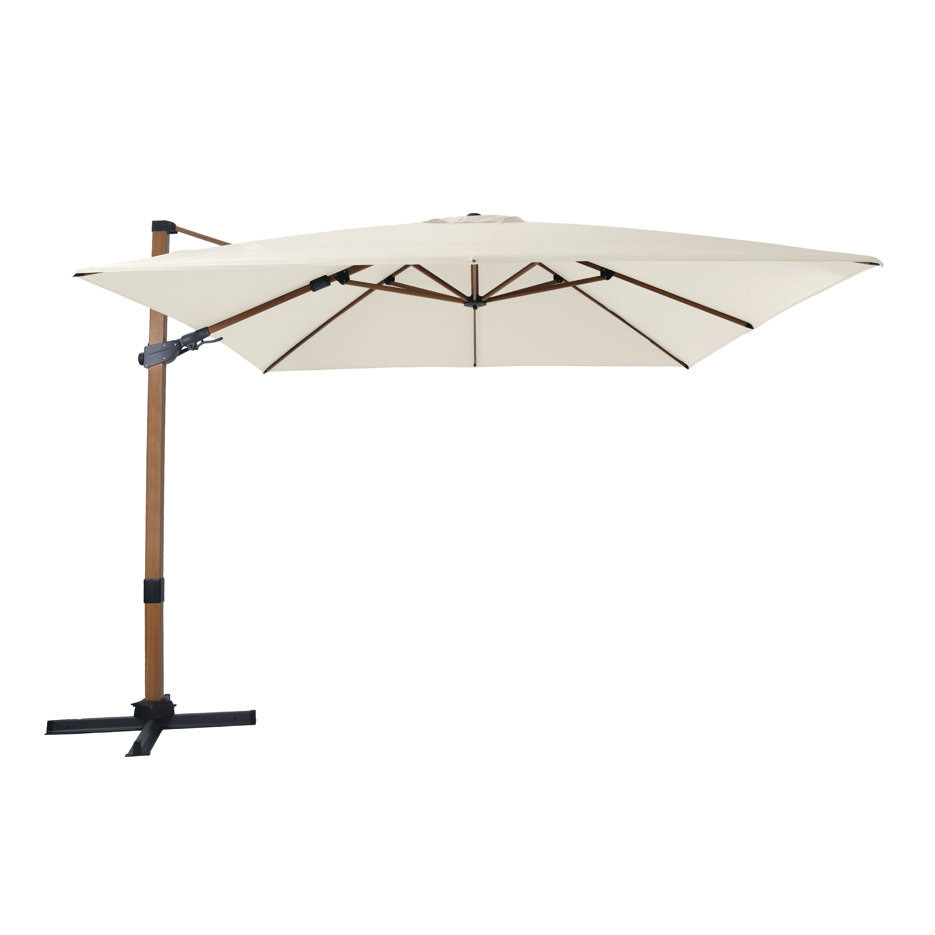 Flamingueo Ombrellone da Spiaggia, Giardino, Piscina, Altezza e Orientamento Regolabile, Protezione UPF 50+, Poliestere, Borsa per il Trasporto, 210 x 160 cm