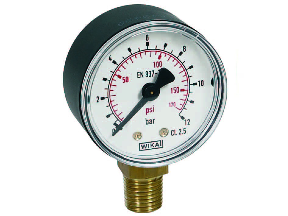 Manometro Analogico Per Pressioni Posive, WIKA 46852703, 0 100 Bar - Foto 8