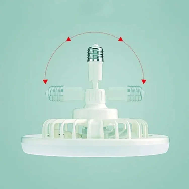 Lampe de ventilateur de plafond multifonctionnelle silencieuse pour la maison avec aromathérapie et purification de l'air - 3