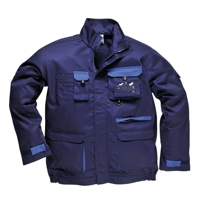 Portwest - Blouson De Travail Homme TEXO CONTRAST - Bleu Marine - M ...