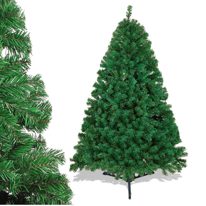 Sapin De Noël Artificiel - Vert - En Pvc - Décoration De Noël (180 Cm
