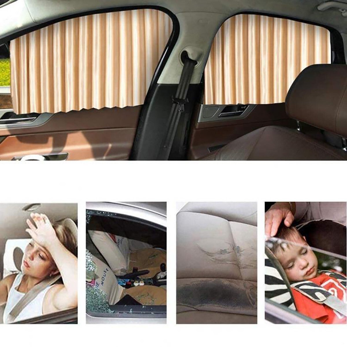 Per Ford RANGER T6 2012-2022 Auto Parasole Visiera Parabrezza Anteriore Telaio Tenda Posteriore Finestrino Laterale Del Bambino Parasole Scudo