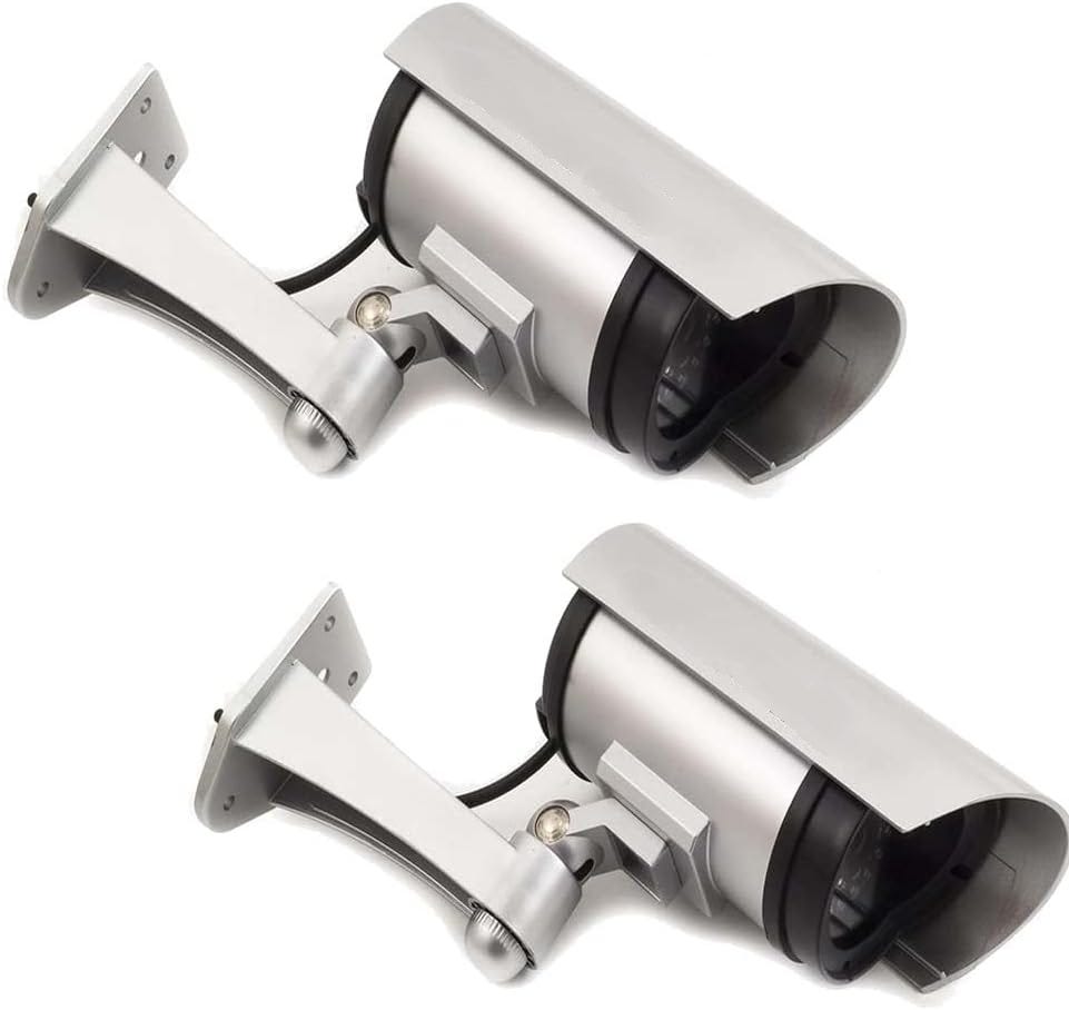 Telecamera Fiat Ducato Telecamera Finta CCTV Con LED Infrarossi Lampeggianti - Per Videosorveglianza, Esterno E Interno, Effetto Deterrenza Telecamera Deterrenza Lampeggiante - Foto 2