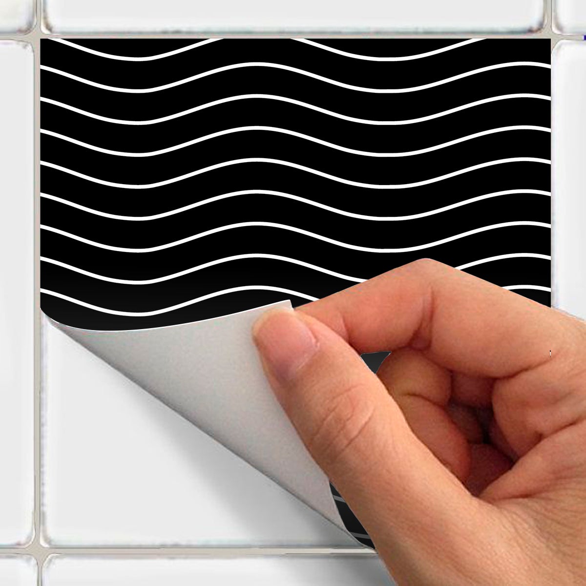 24 adesivi piastrelle di cemento etnico Varna - Sticker adesivo - adesivi murali - 24stickers20x20cm - 4