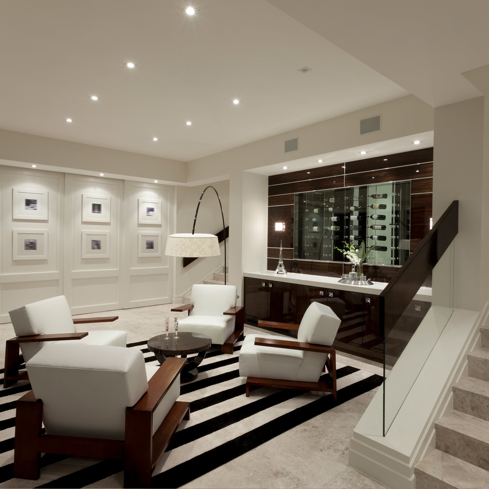 Lot de 5 spots LED encastrables - IP65 - spéciales Salle de bain - Ultra-plats 30mm - Ø68mm - Blanc neutre 4000K - 3W / 350lm chacun - B.K.Licht - 5