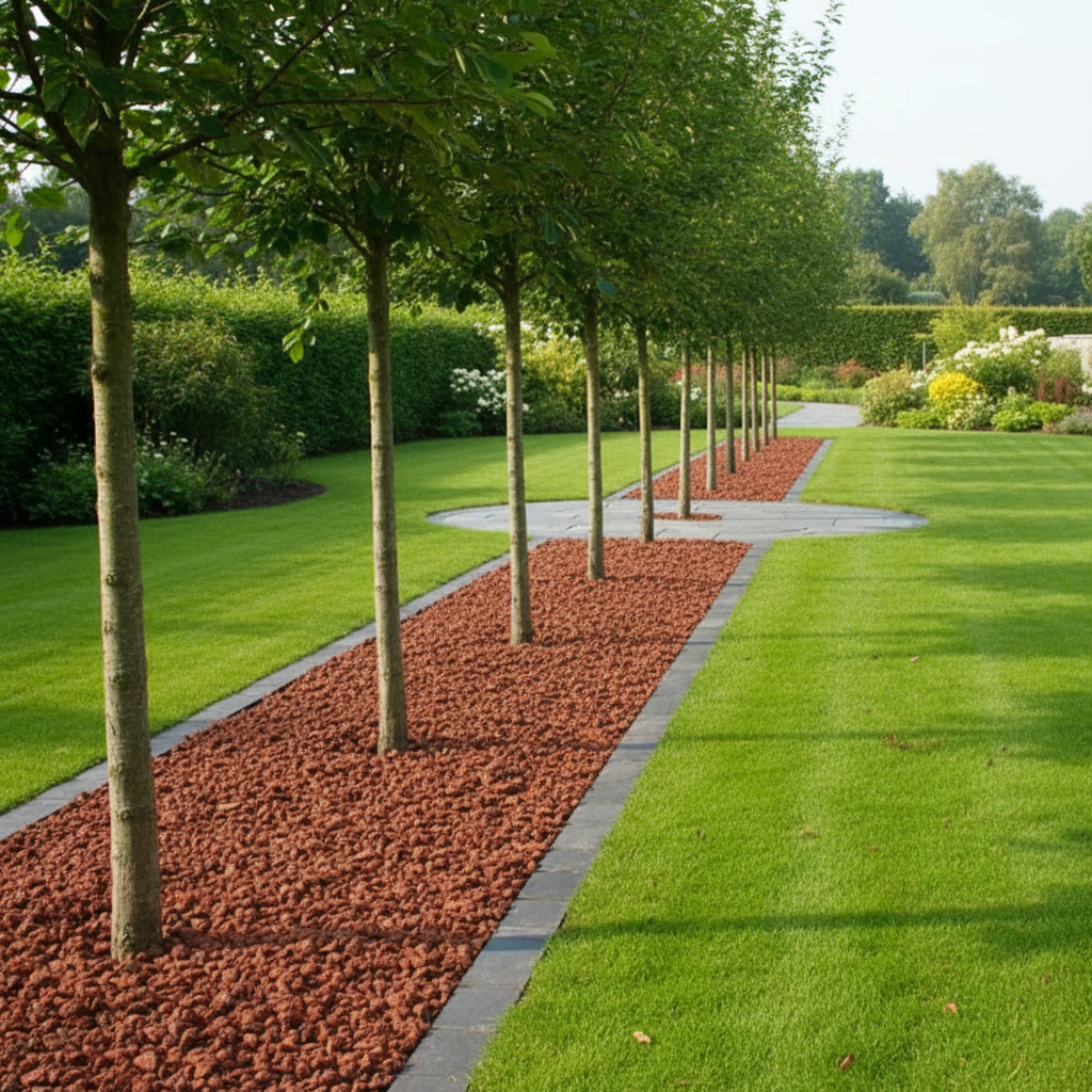 Grava Volcánica Roja Saco 20 L. / 25-50 mm - 3