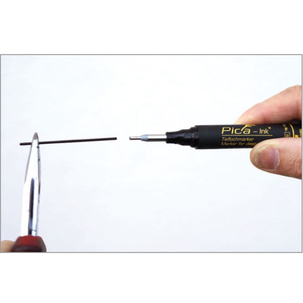 Marqueur trous profonds PICA-Ink noir 150/46/SB - 4