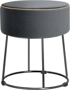 Bonlife Tabouret De Rangement, Petit Pouf Pliable, Coffre De Rangement