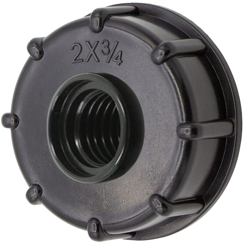 Adattatore Per Serbatoio IBC S60 X 6 - Raccordo Per Collegamento Tubo Acqua Uscita Diritta Da 20 Mm 96362390