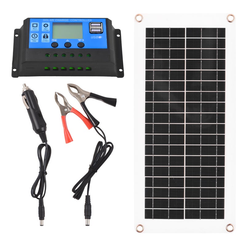 Panneau Solaire Polycristallin 2W 5V Avec Clips – Chargeur Pour Batterie 3.7V