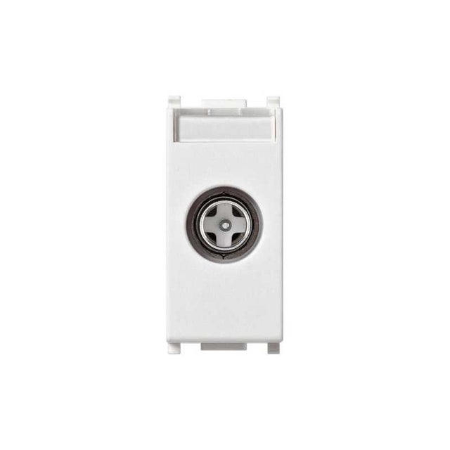 14300.01 Prise coaxiale Direct Tv-Rd-Sat Blanc Plana