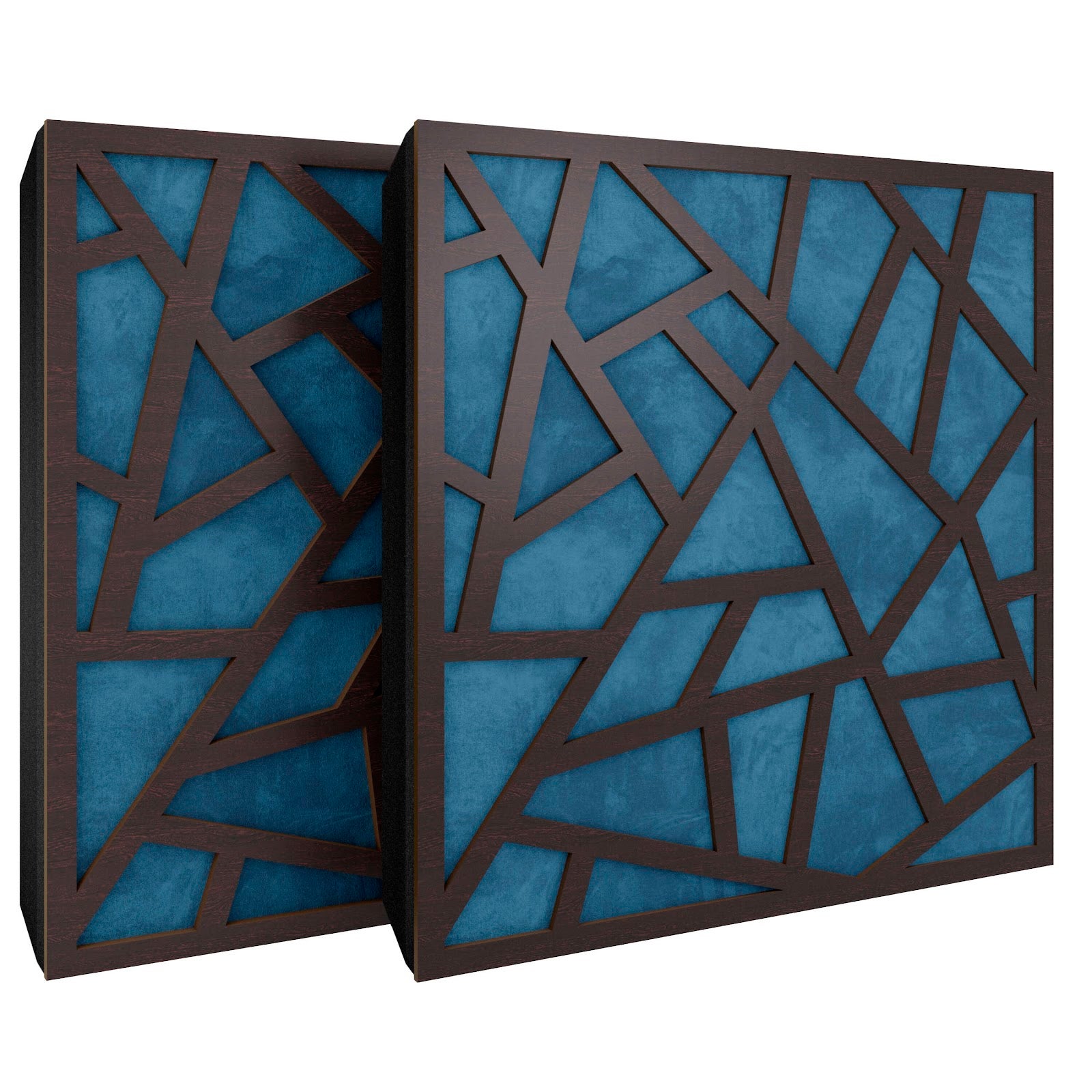 Lot De 12 Panneaux Acoustiques Autocollants, 30x 30 X 0.9cm, Panneaux