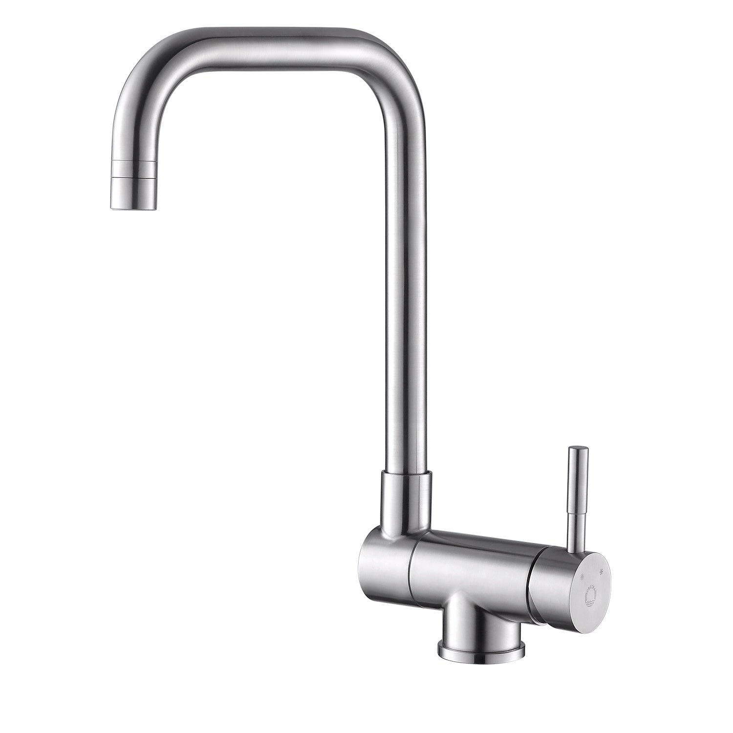 Cecipa max Robinet de Cuisine Rabattable 2 Jets aux Choix, Mitigeur Evier Repliable en Inox devant Fenêtre, Robinet Évier Pivotant à 360º,EU Modèle - 8