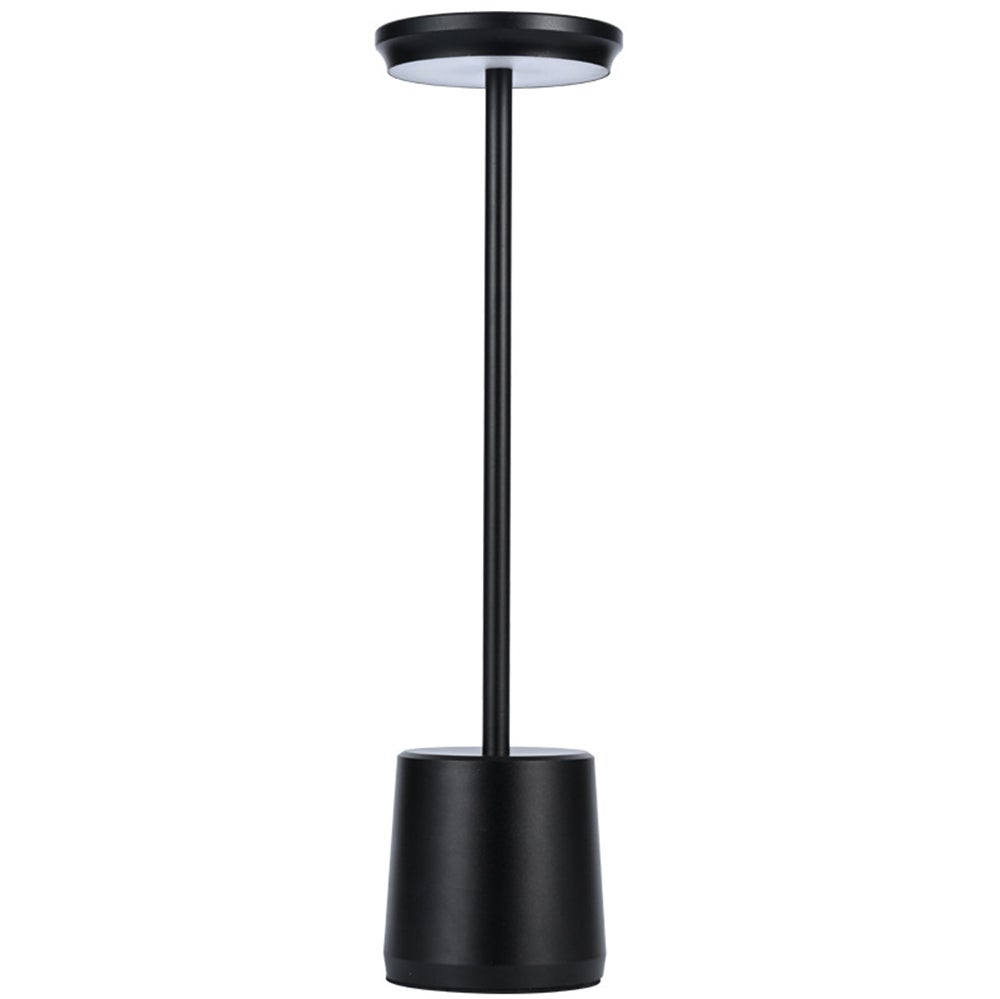 Kreatywna lampa barowa do restauracji, dotykowa lampa stołowa (wersja czarna se)