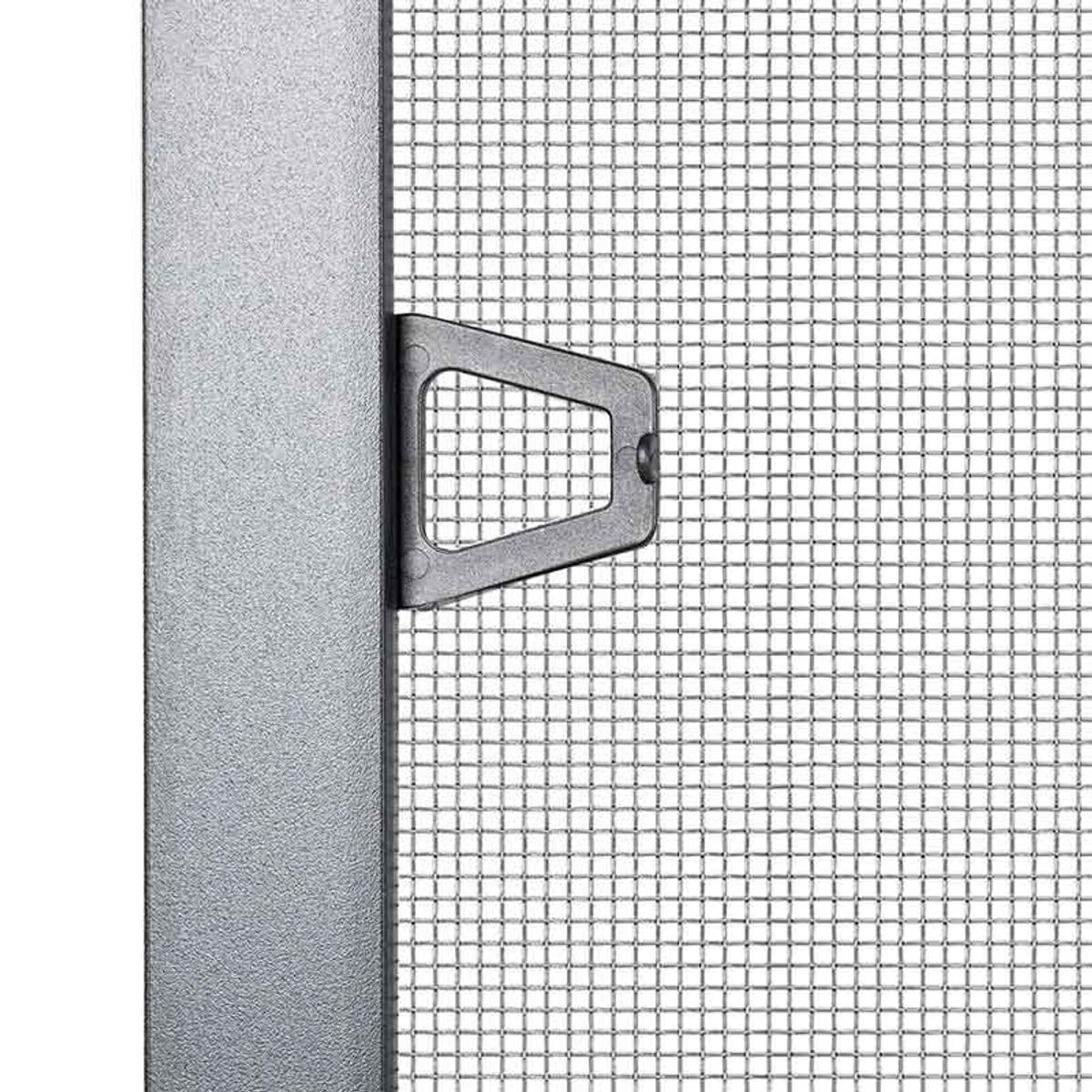 Mosquitera de ventana gris 150x130 cm - 2