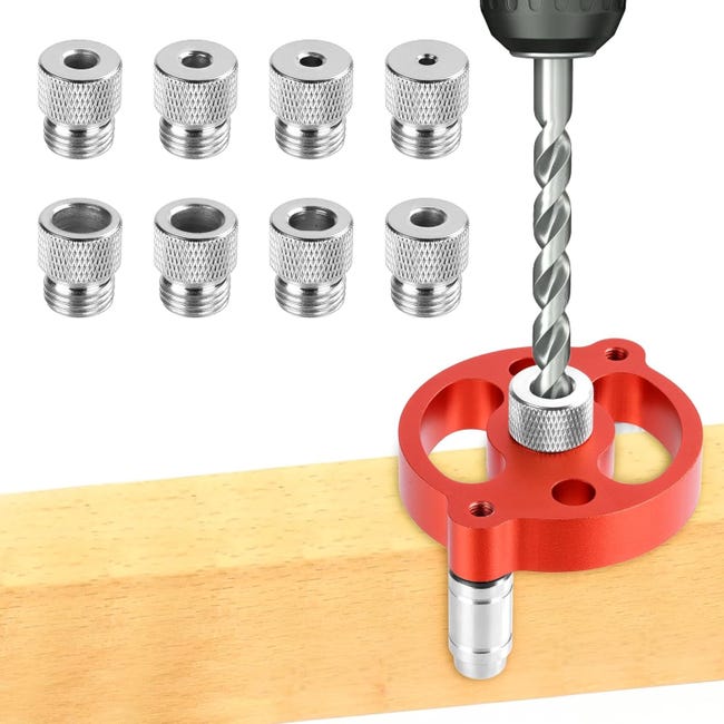Kit De Perforation Verticale Pour Localisateur De Trous Latéraux, 1/2 Pouce, Marque SODIAL
