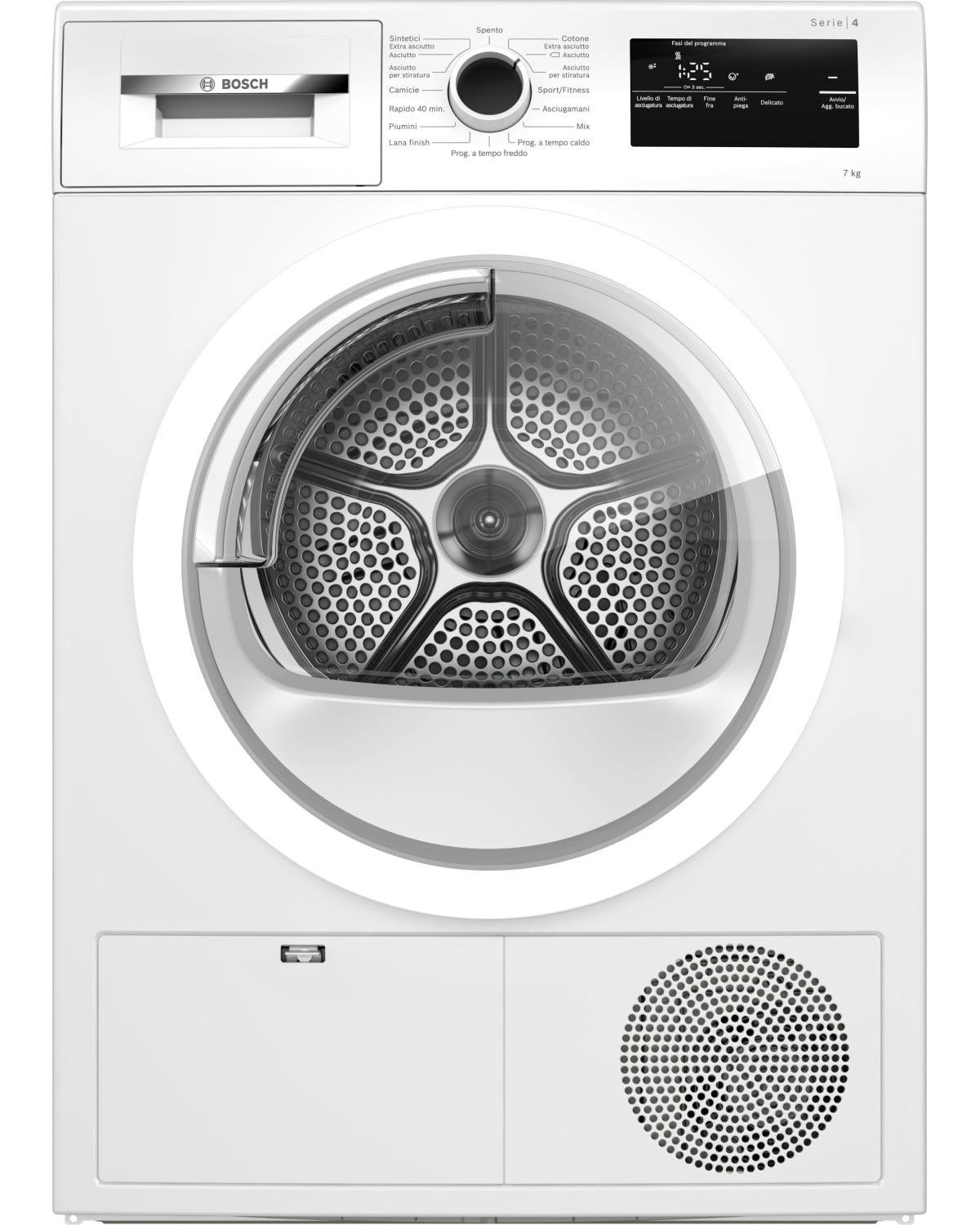 Bosch Serie 4 WTH85V07II sèchelinge Autoportante Charge avant 7 kg A++ — free download