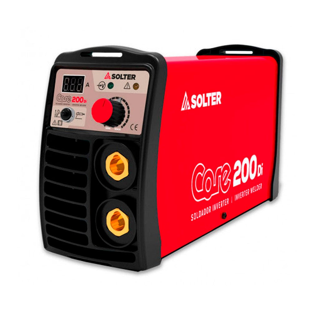 Equipo soldador inverter core 200di con accesorios solter | Leroy