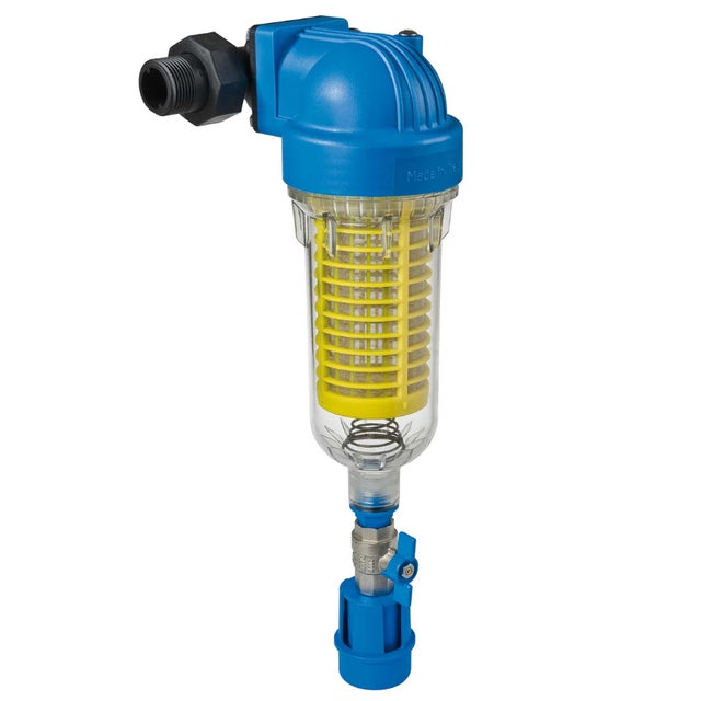 Autolimpeza Filtro Linha 90 Microns Carcaça Sistema Filtro Agua 3/4