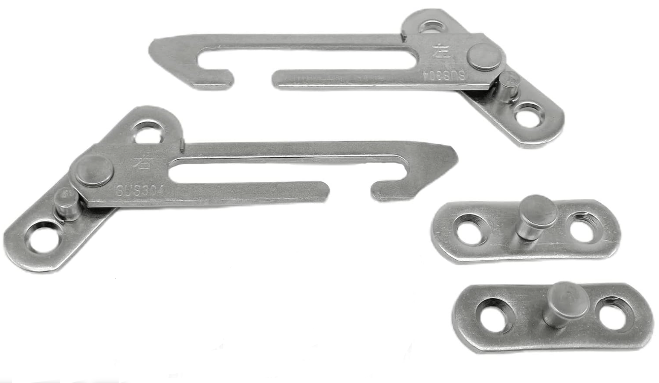 2 Restrictores para ventanas, cerradura para ventanas de PVC ...